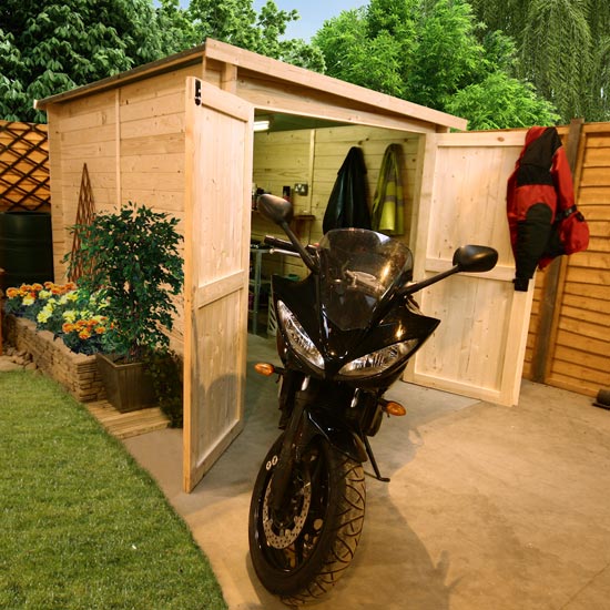 BillyOh 28mm Premium Motorbike Store - Bike Storage - Garden Buildings