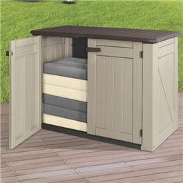 Keter Lounge Shed - Plastic Storage Unit - Plastic Sheds