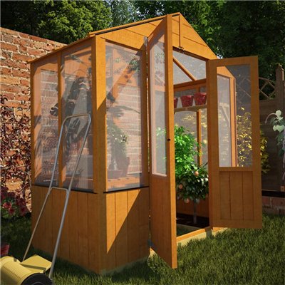 BillyOh 4000 Lincoln Wooden Polycarbonate Greenhouse - Greenhouses ...