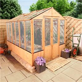 6 x 6 Lincoln Wooden Greenhouse