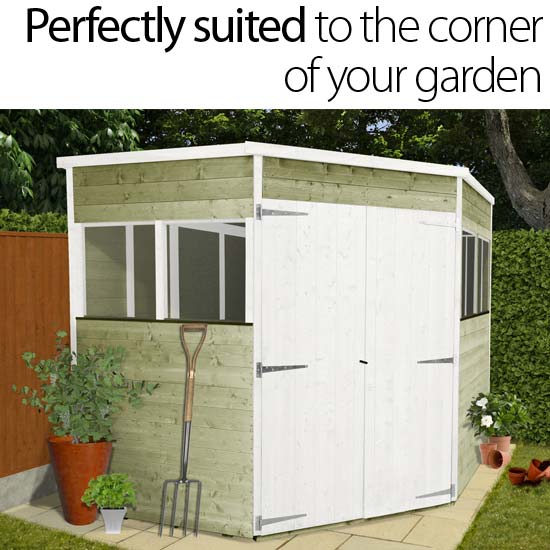 Billyoh 5000 Gardeners Corner Premium Tongue And Groove Shed 5000 Range