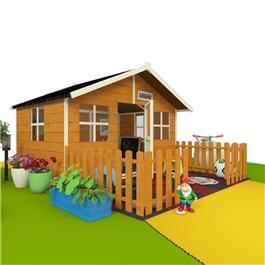 Mad Dash Childrens Playhouses - Lollipop Wooden Playhouse 6'x7'