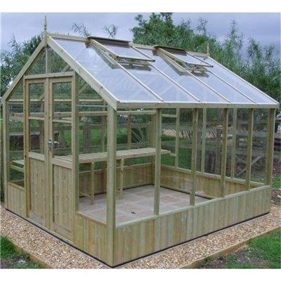 Garden Buildings on Wooden Greenhouse   Wooden Greenhouses   Garden Buildings Direct