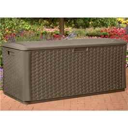 Suncast Resin Wicker Deck Box