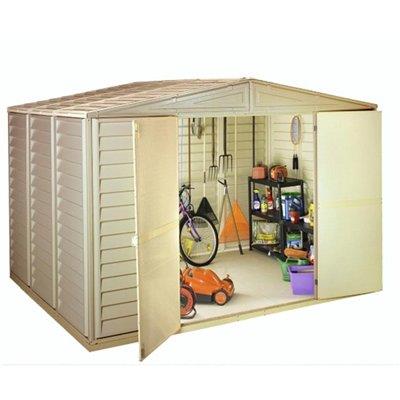  Garden Storage Direct Duramax Woodbridge Plastic Garden Shed