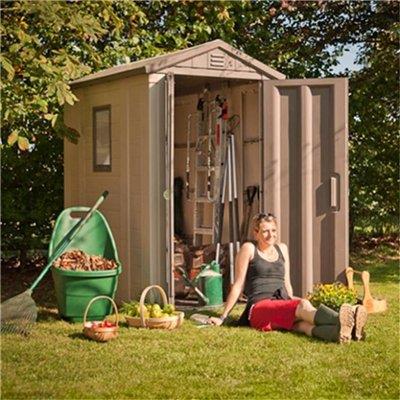 Plastic Garden Sheds on Plastic Shed   Apex 6 X 4 Plastic Garden Shed   Plastic Sheds   Garden