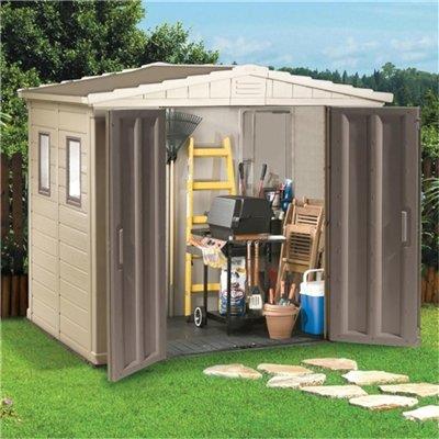 Plastic Garden Sheds on Plastic Sheds   Enterprise 8 X 6 Plastic Garden Shed   Garden Sheds