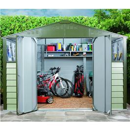 Titan Apex Metal Shed 108