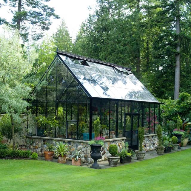 glassgreenhouseinwinter Blog Garden Buildings Direct