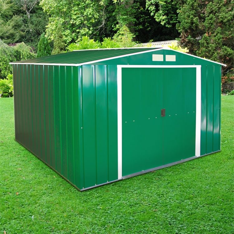 Billyoh Partner Apex Metal Shed 10x10