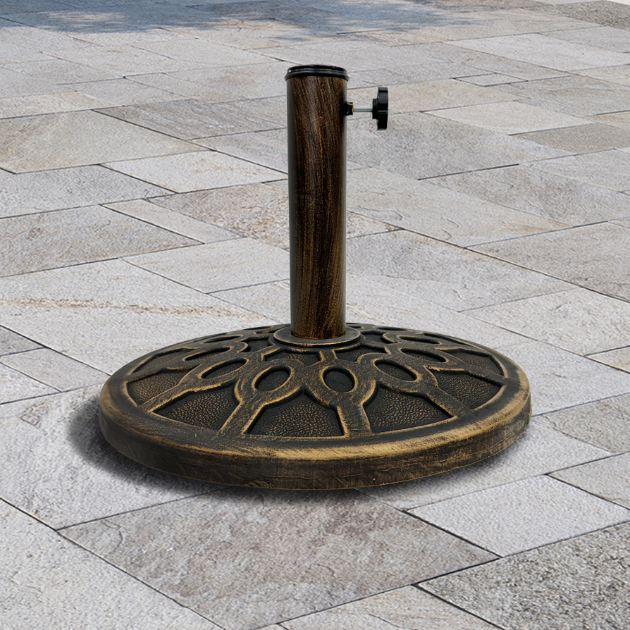 Bronze Parasol Base Bronze Parasol Base