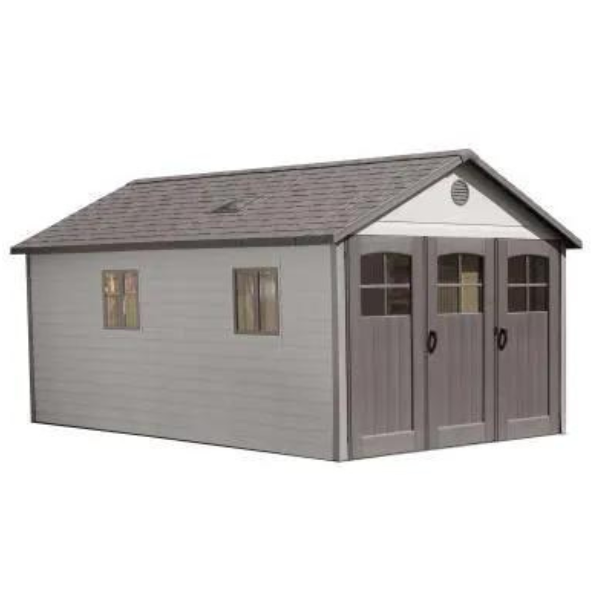 Lifetime 11ft X 18 5ft Plastic Storage Shed Lifetime 11ft X 18 5ft Plastic Storage Shed 60236