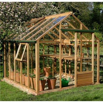 Growhouse Classic Cedar Greenhouse - Greenhouses - Garden Buildings Direct